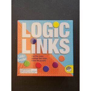 Logic Links Puzzle Box - 166 Challenges - Logic & Reasoning Game by MindWare NEW